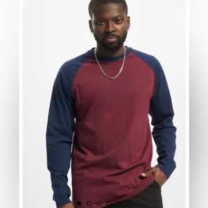 Men’s two tone long sleeve‎ shirt